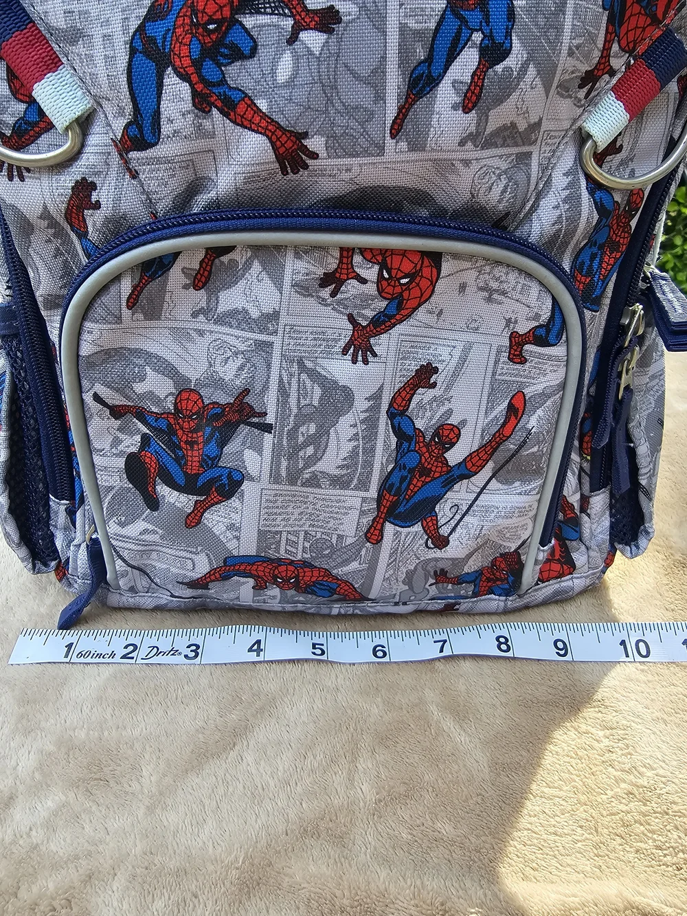Pottery Barn Kids Spider-Man Kids Backpack - Red & Blue